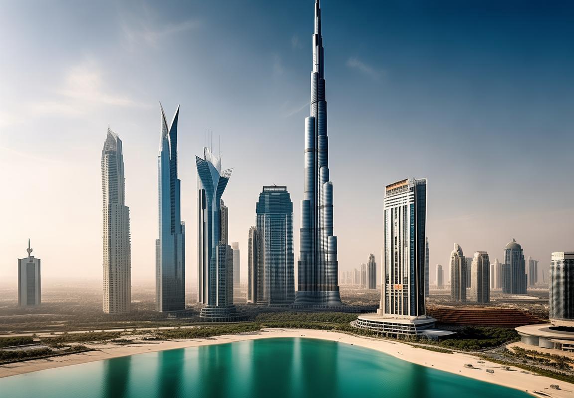 Đà Nẵng và Dubai: Điểm đến du lịch và trung tâm kinh tế, Burj Khalifa nổi bật